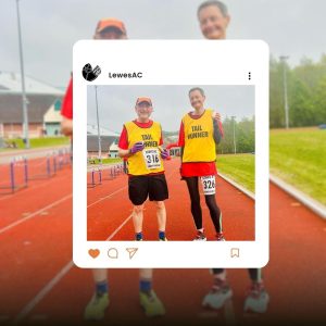 Tail walkers at the 2025 Lewes AC Easter 10k