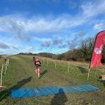 2024 Lewes Downland Santa Run Santa finisher 2