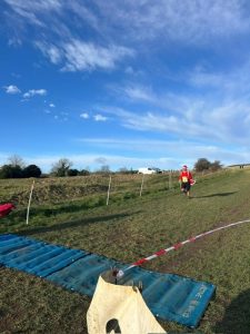 2024 Lewes Downland Santa Run Santa finisher
