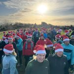 2024 Lewes Downland Santa Run Start 2