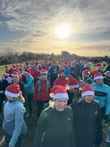 2024 Lewes Downland Santa Run Start 2