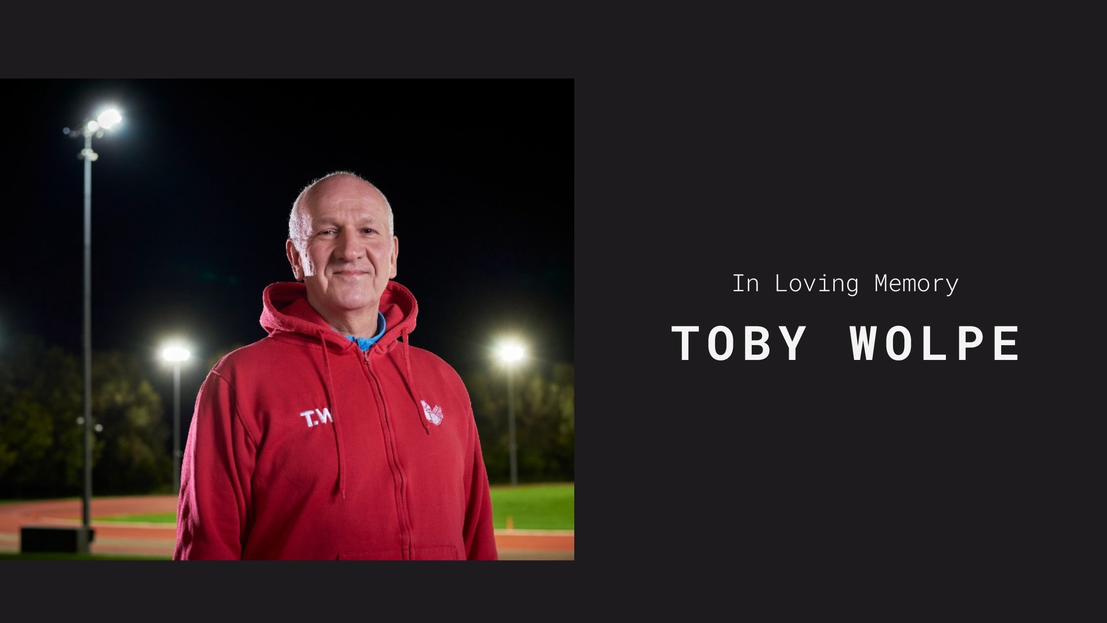 In loving memory: Toby Wolpe In loving memory: Toby Wolpe