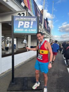 2025 Chichester 10k PB 1