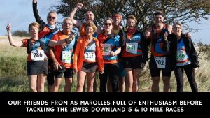 AS Marolles at the start of the Lewes Downland 10 miles race (2)