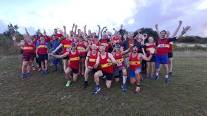 LAC members celebrate completing the 2025 Masters Mantell