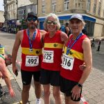 Lewes AC at the 2025 Sussex Grand Prix Hastings 5 miles