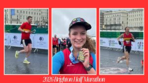 Lewes AC Members at the 2026 Brighton Half Marathon