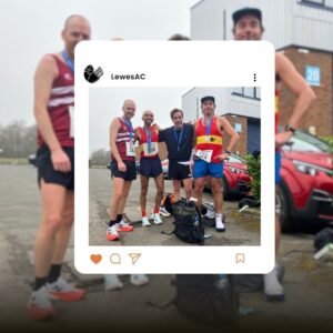 Lewes AC at the 2026 Paddock Wood Half Marathon