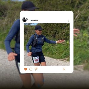 Lewes AC's Amar Sagar runs the 2026 SDW50