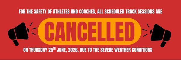 LAC Junior and adult track Cancellation (2)