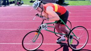 Triple County Frame Running Champion and Lewes AC member Noah Rees
