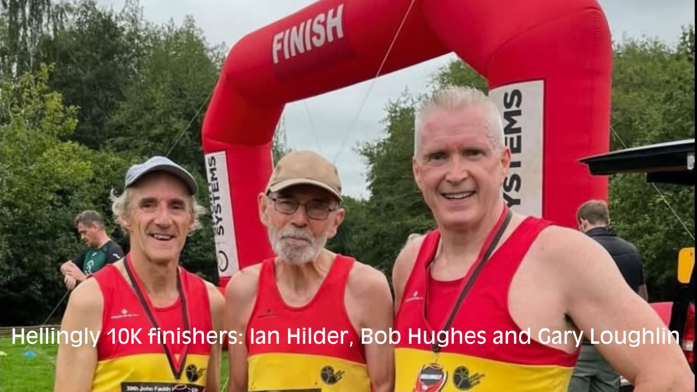 LAC finishers at the 2026 Hellingly 10k, Sussex Grand Prix