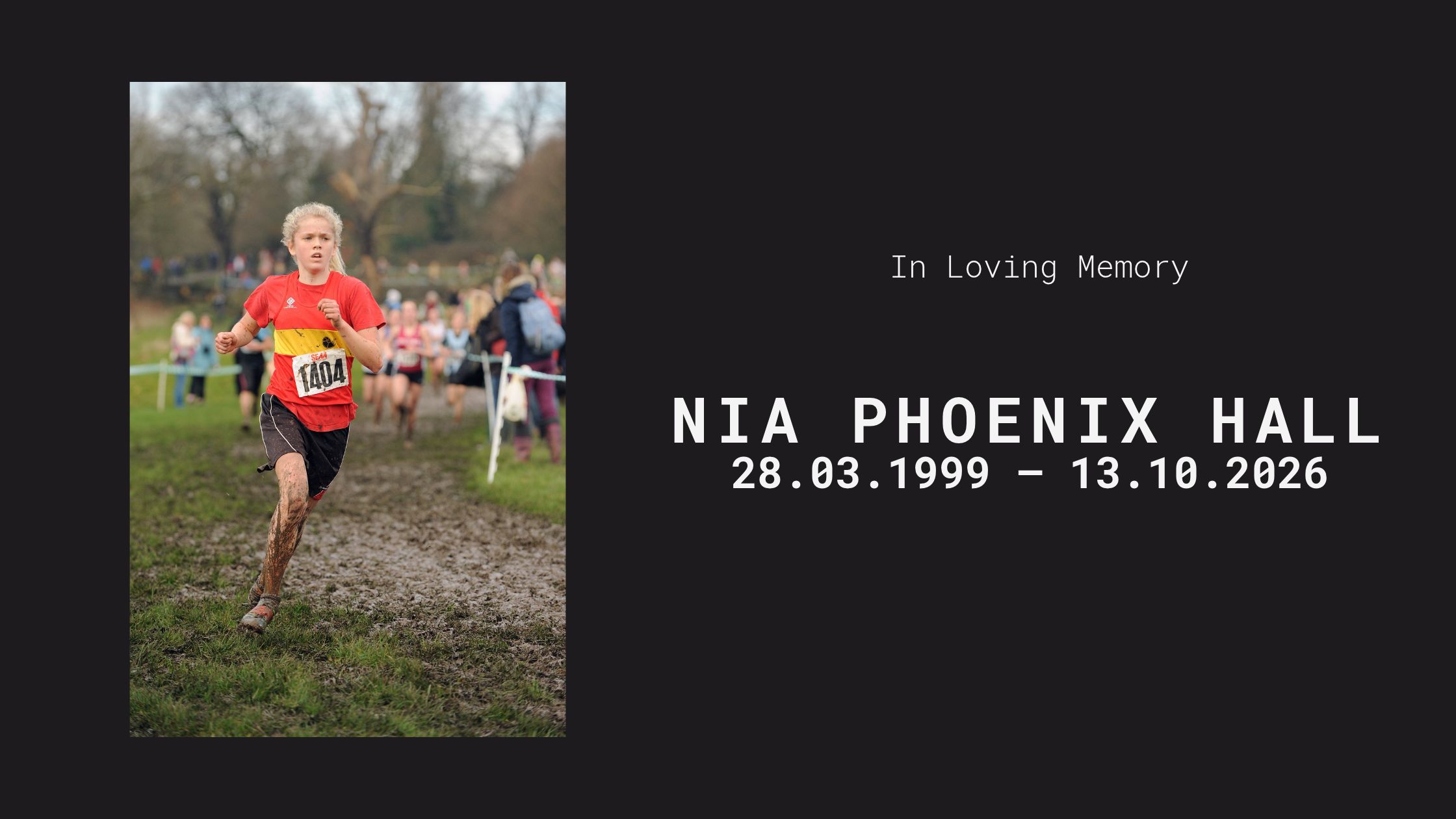 Lewes AC Member Nia Hall: In Memoriam